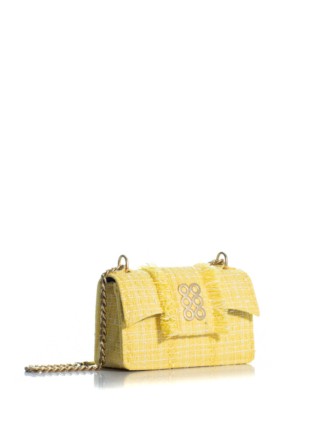 1KO0526-136 [KOORELOO] The New Yorker Soho Medium  Yellow Tweed #15202.3000.3990 (EU)