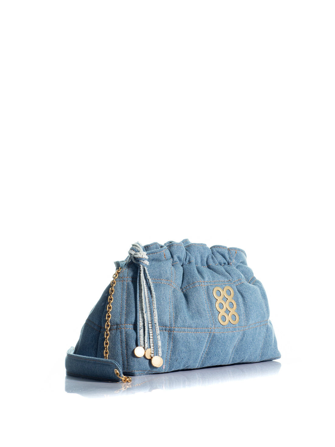 1KO0526-134 [KOORELOO] The Milano Pouch  Large   Blue Denim #24202.1014.6160 (EU)