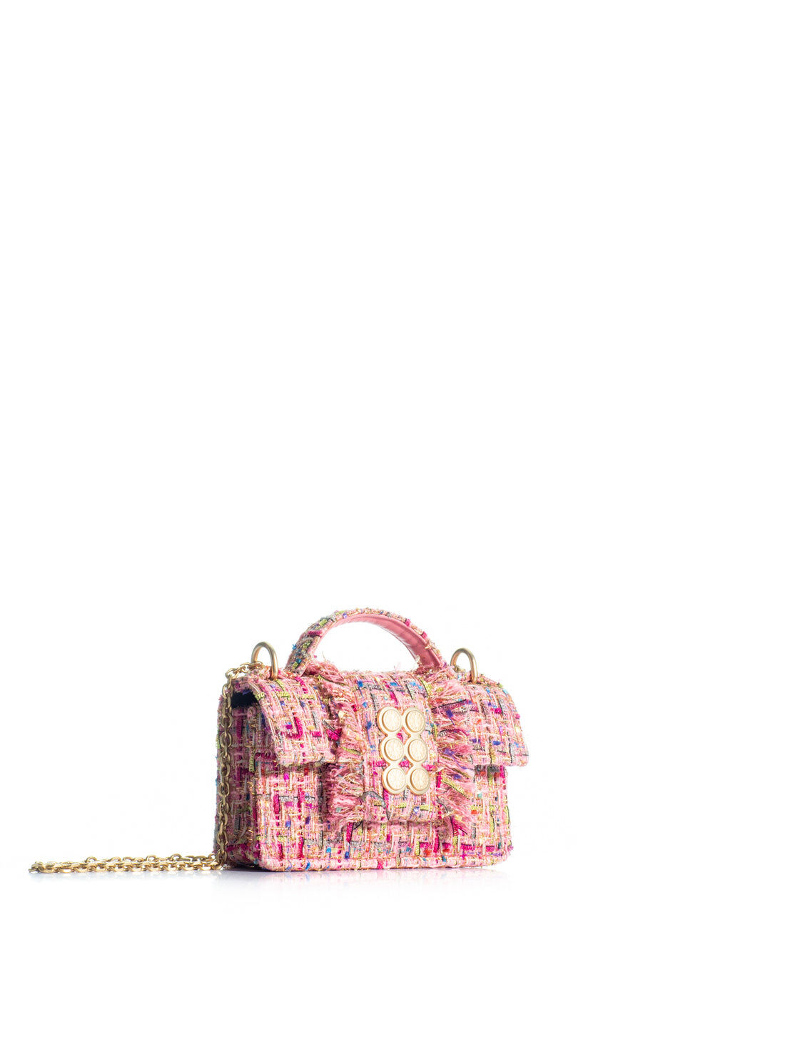 1KO0526-175 [KOORELOO] The Basset Petite Small Pink Tweed  #14202.1002.5222 (EU)