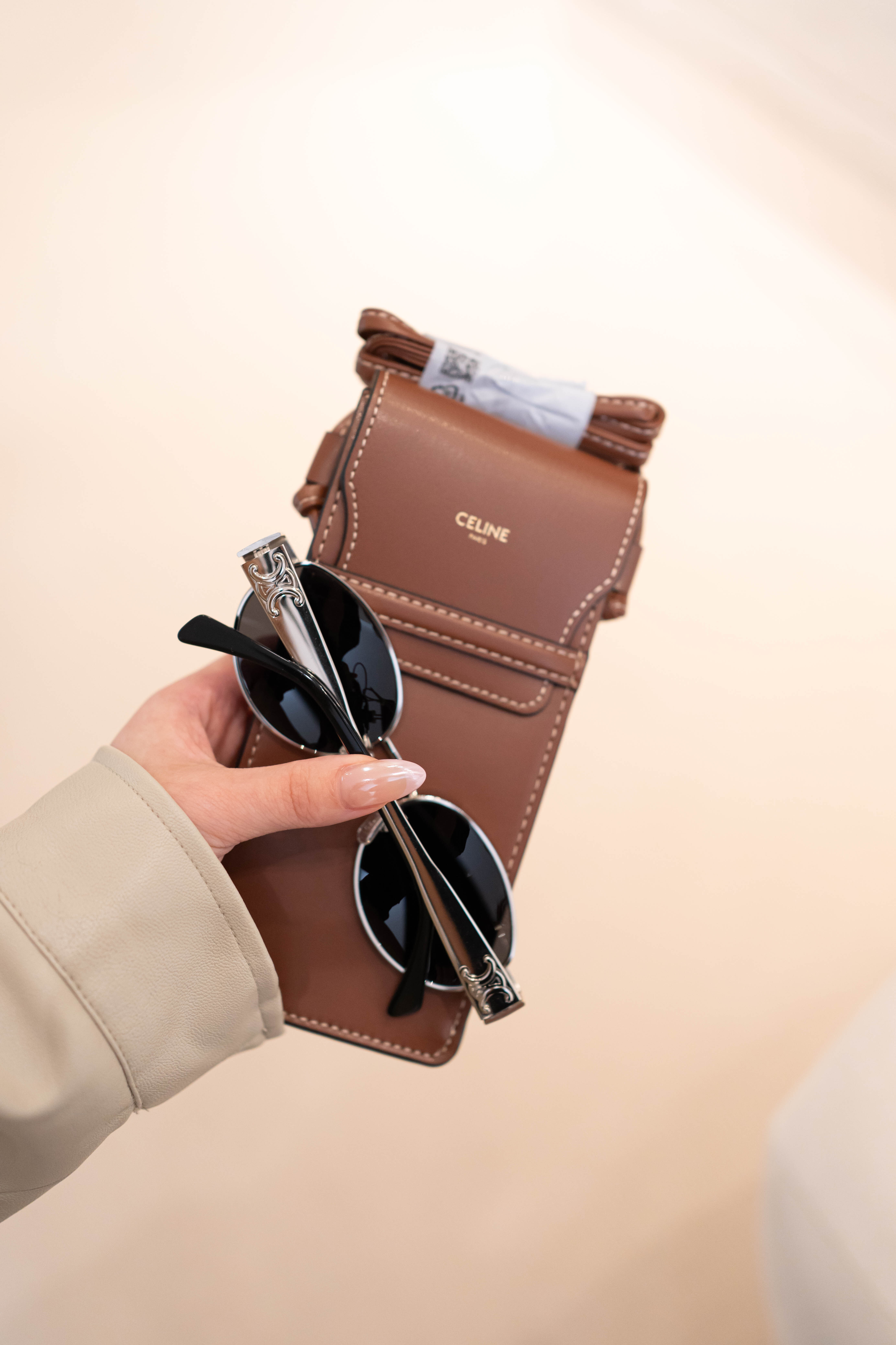 Celine Triomphe Metal 01 Sunglasses 銀框太陽眼鏡