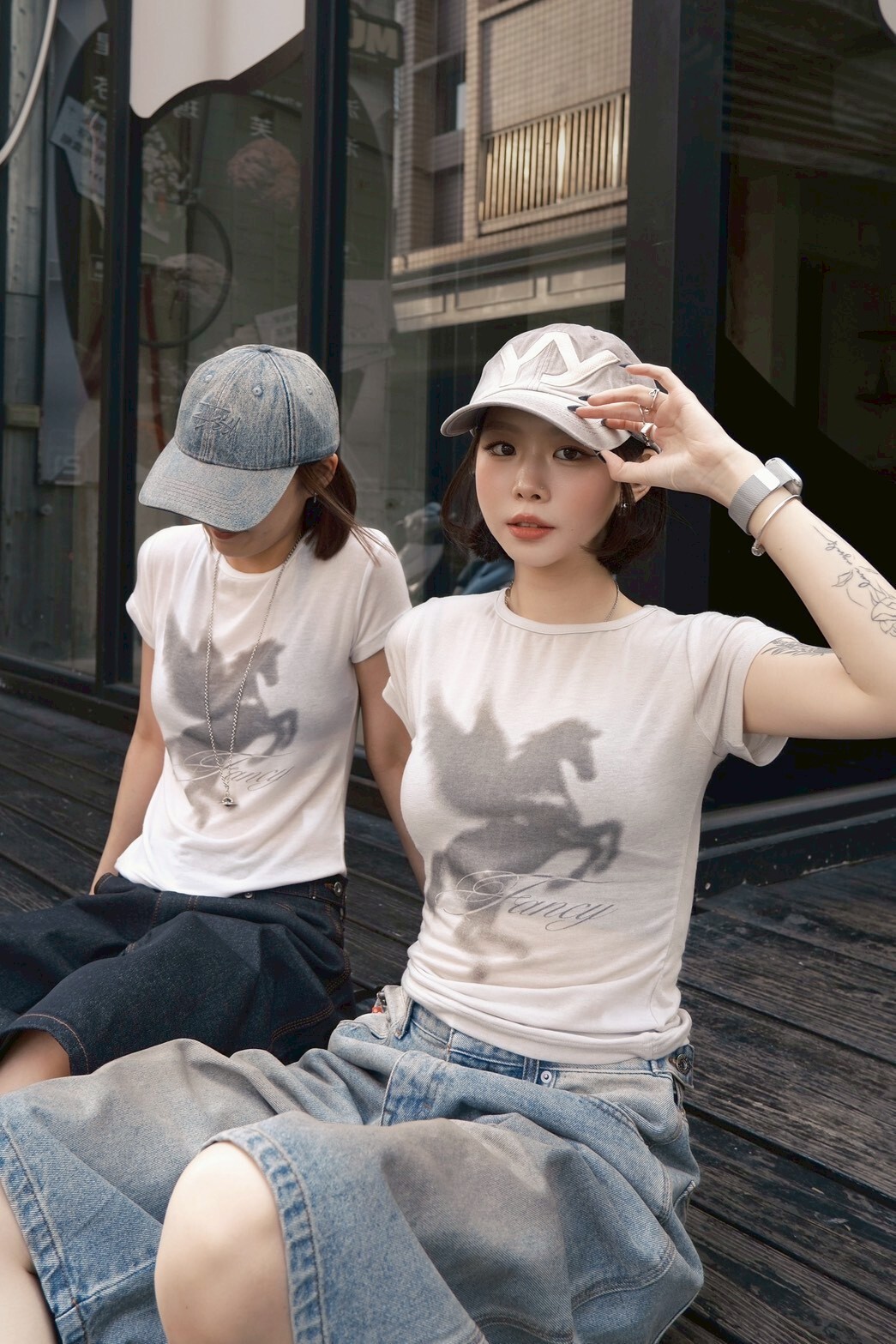 <快速出貨> FANCY CLUB SHADOW PEGASUS TEE 三色