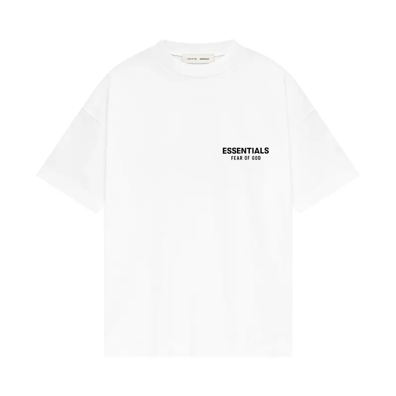 ESSENTIALS Fear of God Essentials 白色 短袖 T恤 SS25 前小後大白短T 125AS254192F