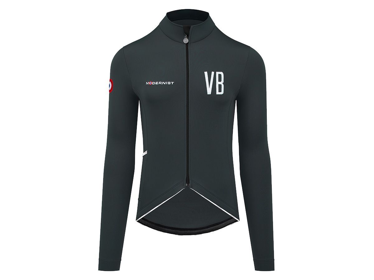 VB Modernist 女款長袖車衣 鯨灰色