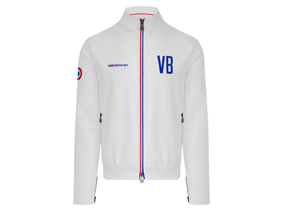 VB Modernist white track 男款外套 白色