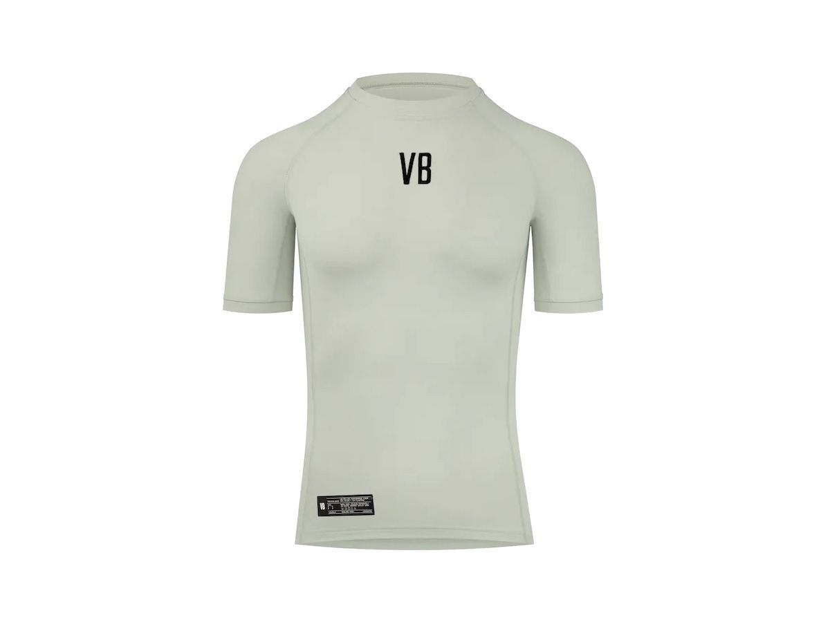 VB HUGO THERMAL SS BASE LAYER 女款短袖底衫 銀綠色