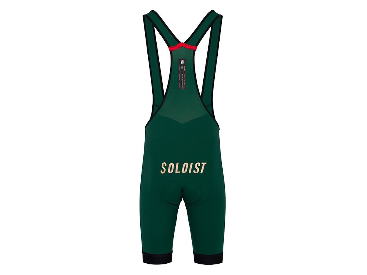VB Soloist Women Bib Shorts 女款夏季吊帶車褲 競速綠