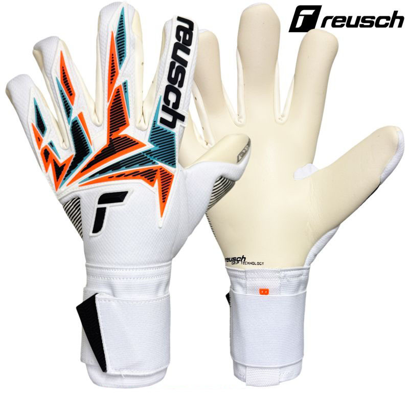 REUSCH ATTRAKT FREEGEL GOLD X WHITE/QUIET GRAY SMU