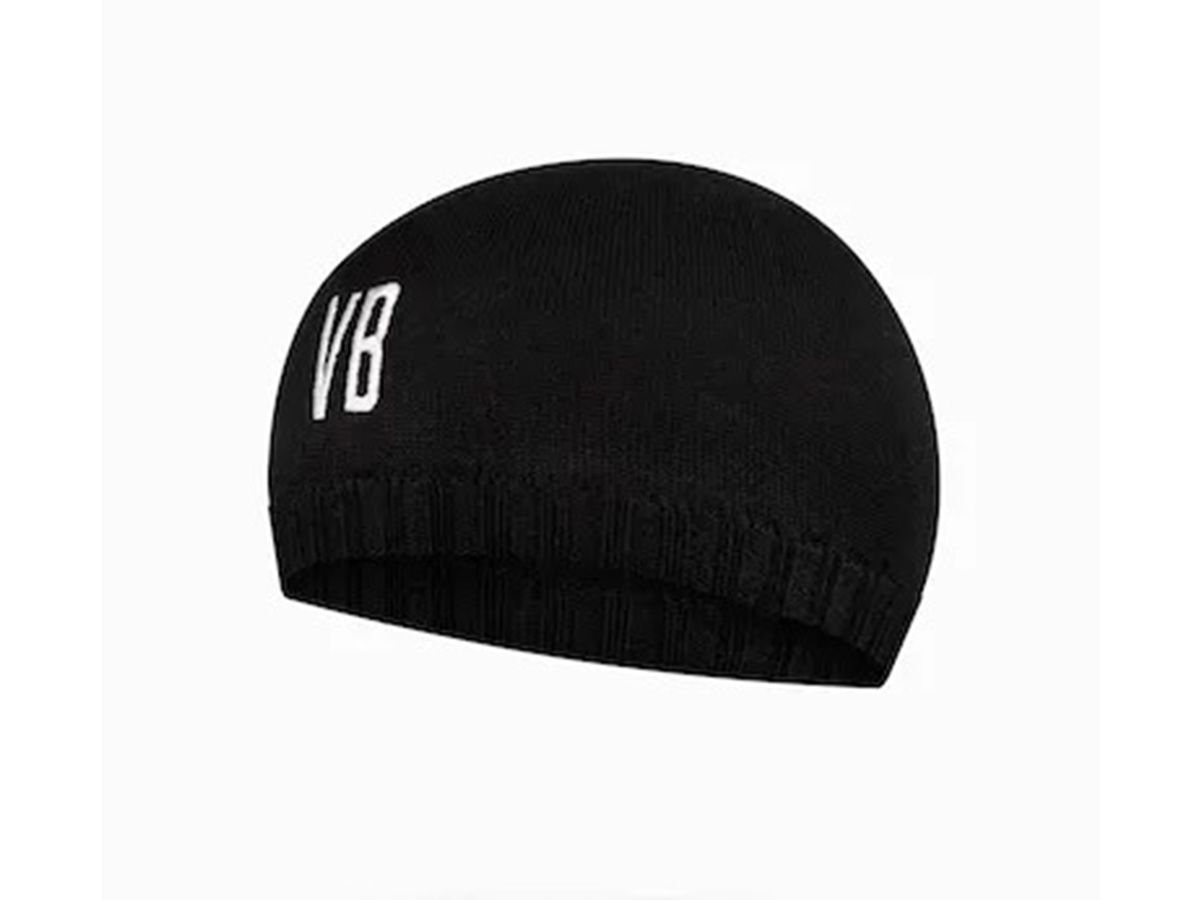 VB Merino wool skull cap  美麗諾羊毛帽 黑