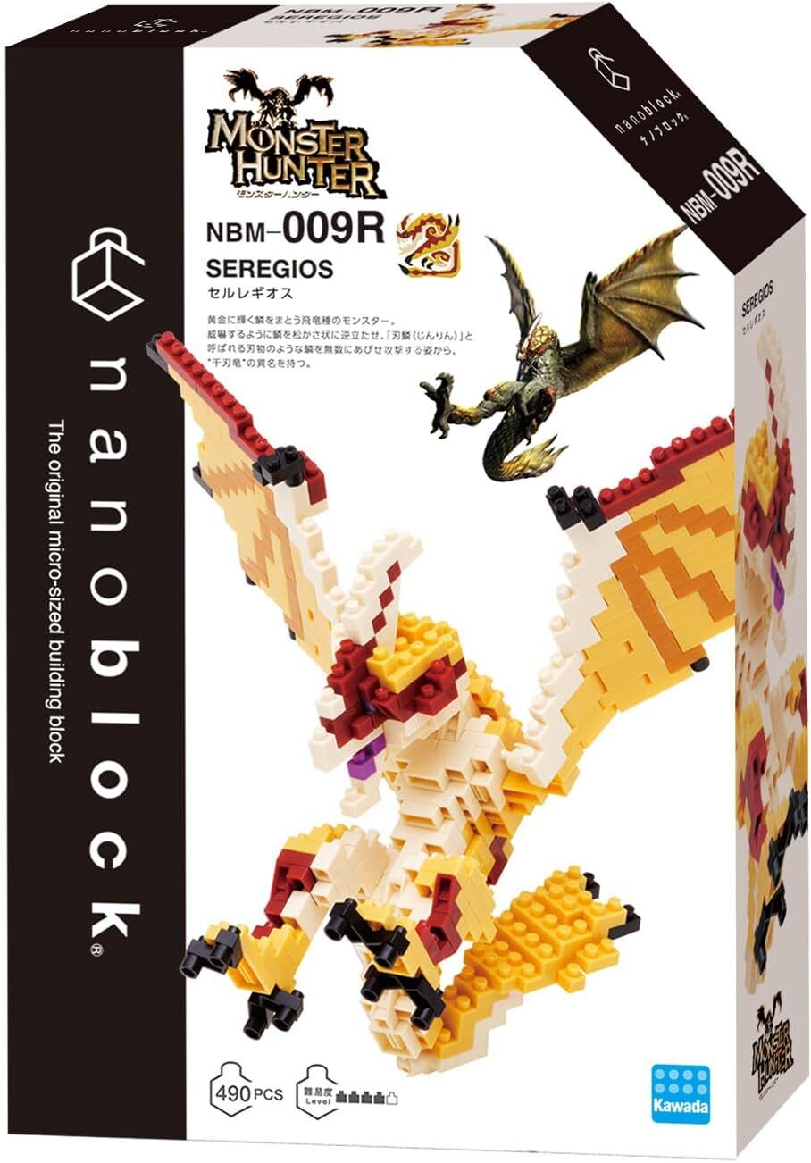 Nanoblock 迷你積木 NBM_009R 魔物獵人 千刃龍