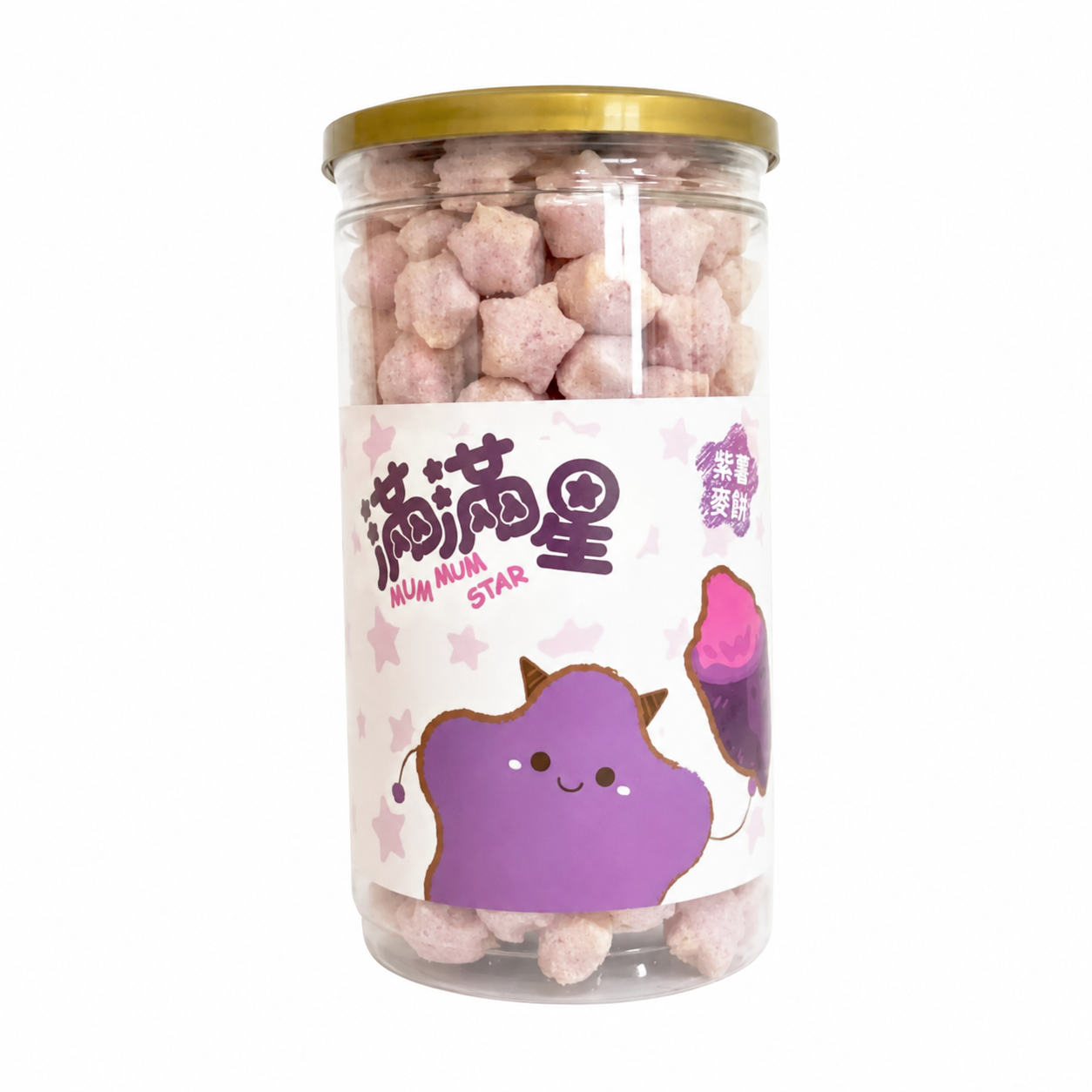 飯友 紫薯滿滿星麥餅 40g/罐 6M+