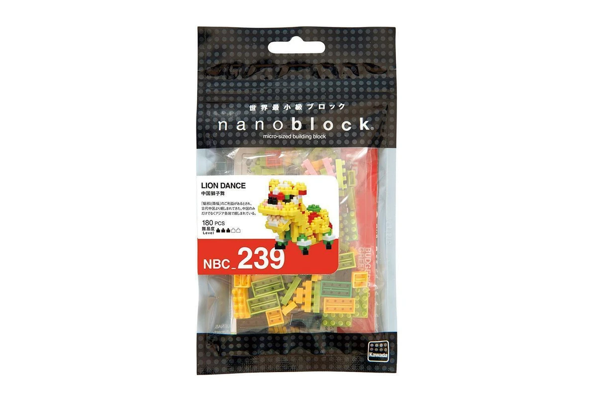 Nanoblock 迷你積木 NBC_239 舞獅