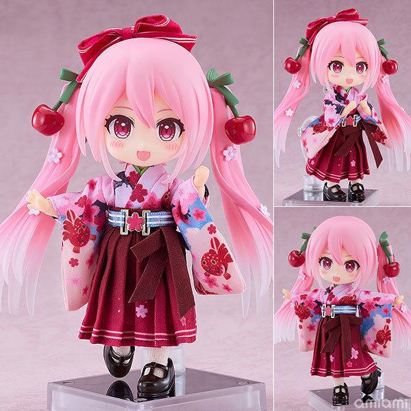 預訂1月 Good Smile Company 黏土娃 櫻未來 弘函2025Ver.（弘前） Nendoroid Doll Character Vocal Series 01 Hatsune Miku Sakura Miku: Hirohako 2025 Ver.  Hirosaki Pre-order