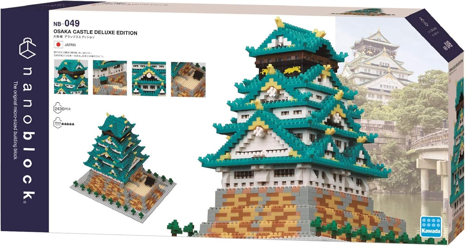 Nanoblock 迷你積木 NB_049 大阪城