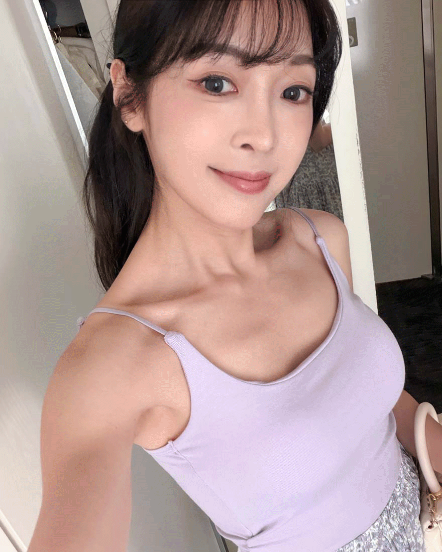 LINA LINA日常提案純色側抓皺造型BRA TOP-薰衣紫