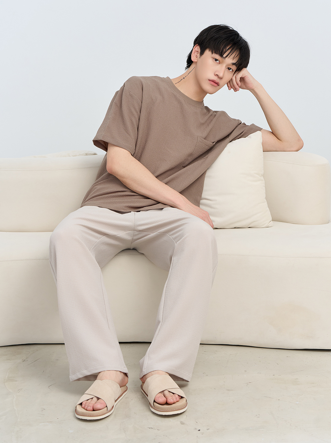 【期間限定】透氣泡泡肌理感短TEE