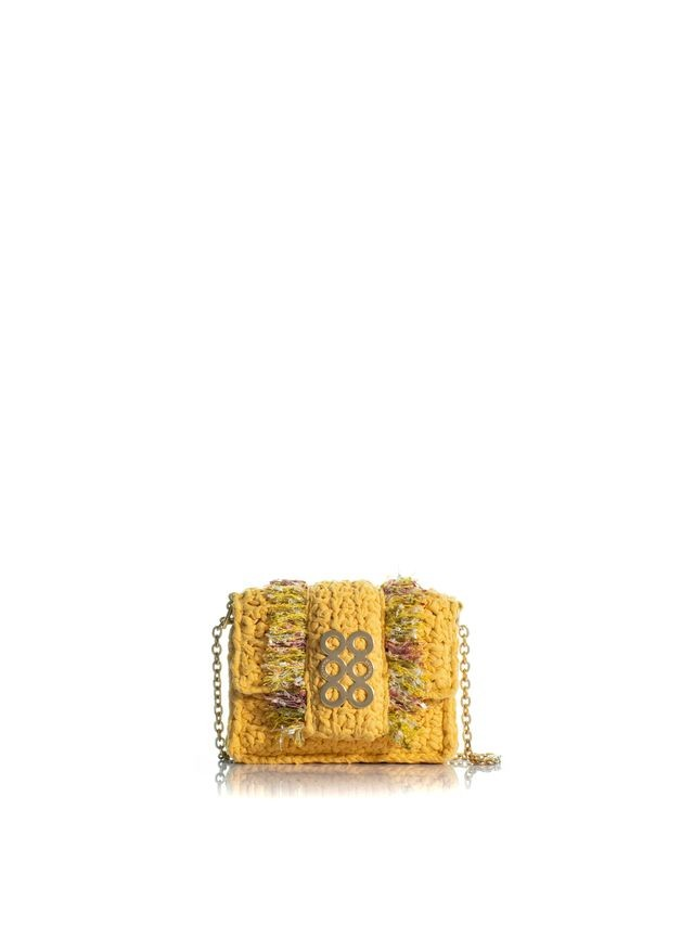 1KO0526-142 [KOORELOO] The Ibiza Mini Petite Yellow Crochet #13202.3001.3900 (EU)