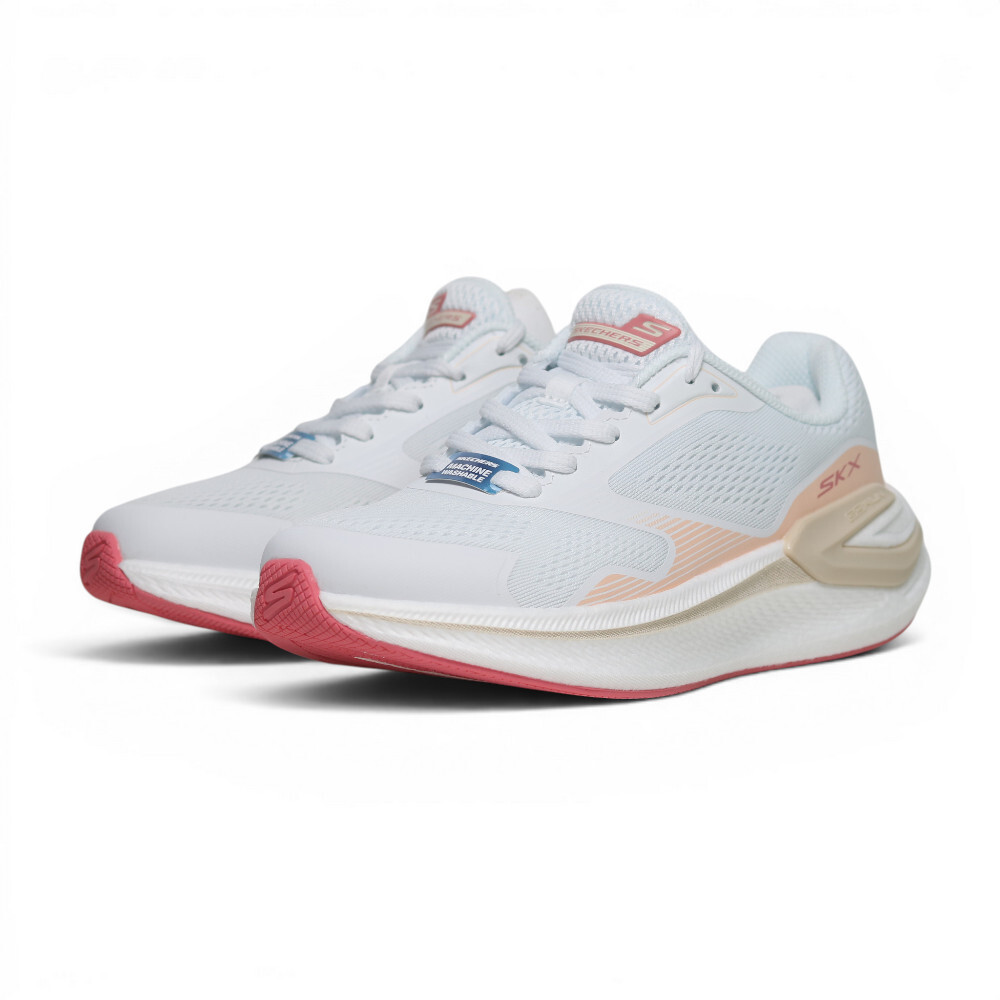 SKECHERS 慢跑鞋 GO RUN CONSISTENT PRO 白粉 支撐 回彈 女 129780WPK