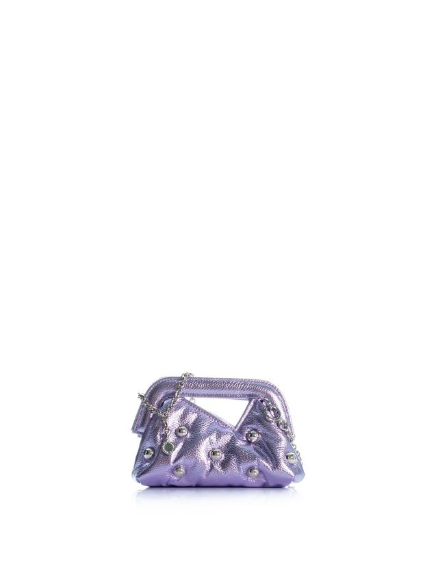 1KO0526-083 [KOORELOO] The Mediterraneo Mini Petite Lilac Metallic Eco Leather #24202.2001.6000 (EU)