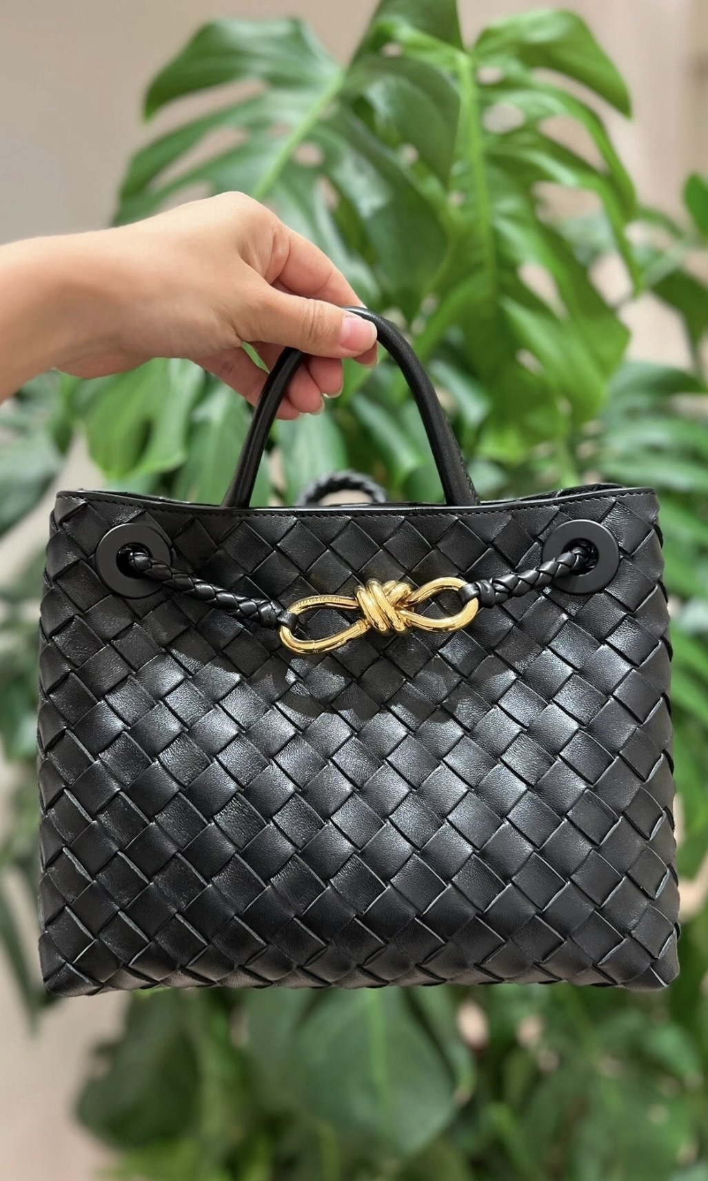 Bottega Venetta Andiamo小號 朱古力色