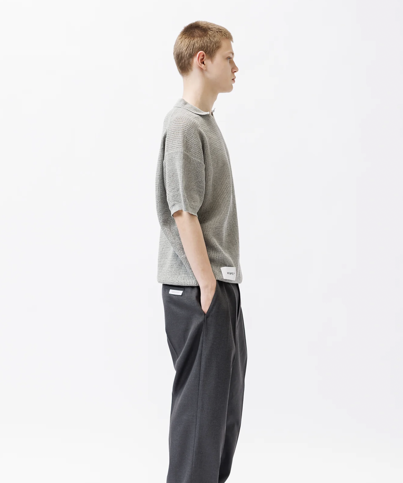 WTAPS SS26 DUP / SWEATER / COTTON | BLACK / GRAY