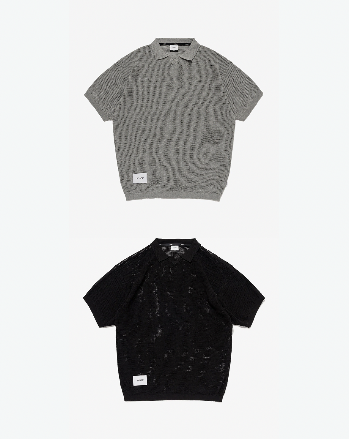 [現貨] WTAPS SS26 DUP / SWEATER / COTTON | BLACK / GRAY