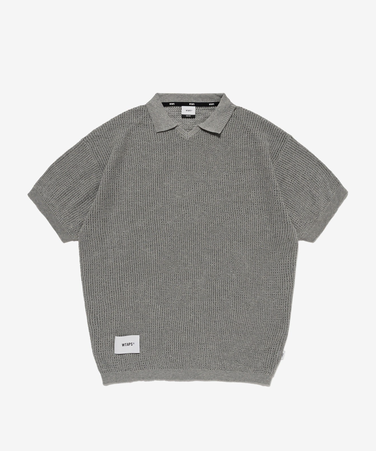 WTAPS DUP 01 / SS / POLY. size2（M） WTAPS SS26 DUP / SWEATER / COTTON | BLACK / GRAY