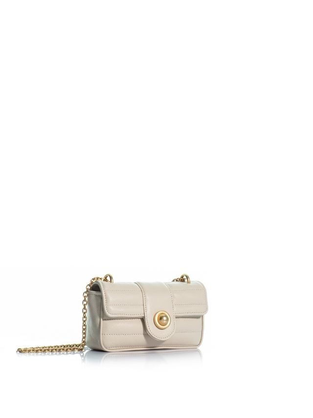 1KO0526-088 [KOORELOO] The Melody Mini  Small Ivory Leather #43202.4000.3800 (EU)