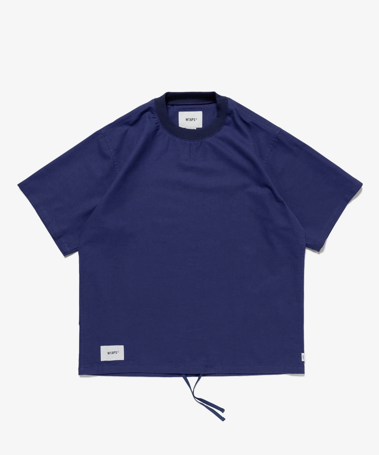 WTAPS SS26 SMOCK / SS / WOCO. TWILL | BLACK / BLUE