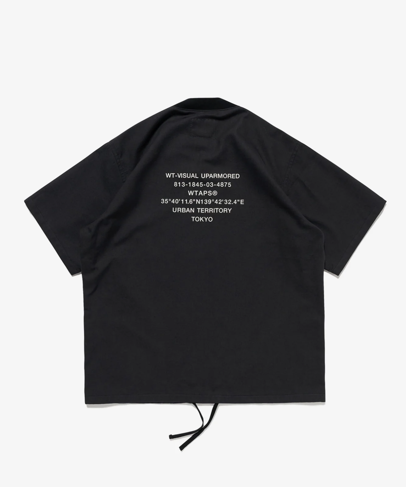 WTAPS SS26 SMOCK / SS / WOCO. TWILL | BLACK / BLUE