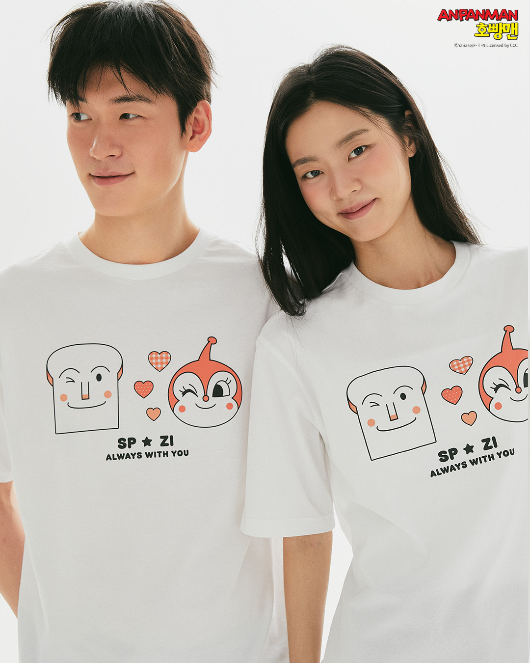 【預購】韓國SPAO 麵包超人聯名系列 上衣短袖 睡褲