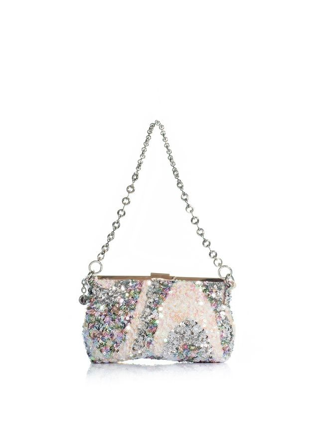 1KO0526-095 [KOORELOO] The Sea Anemone Small Silver/White Sequins  #24202.7000.1999 (EU)
