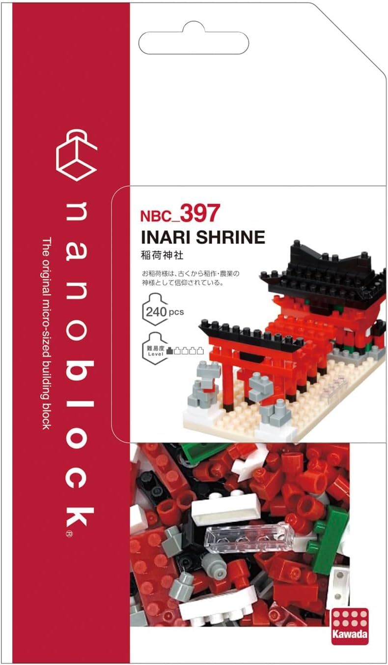 Nanoblock 迷你積木 NBC_397 稻荷神社