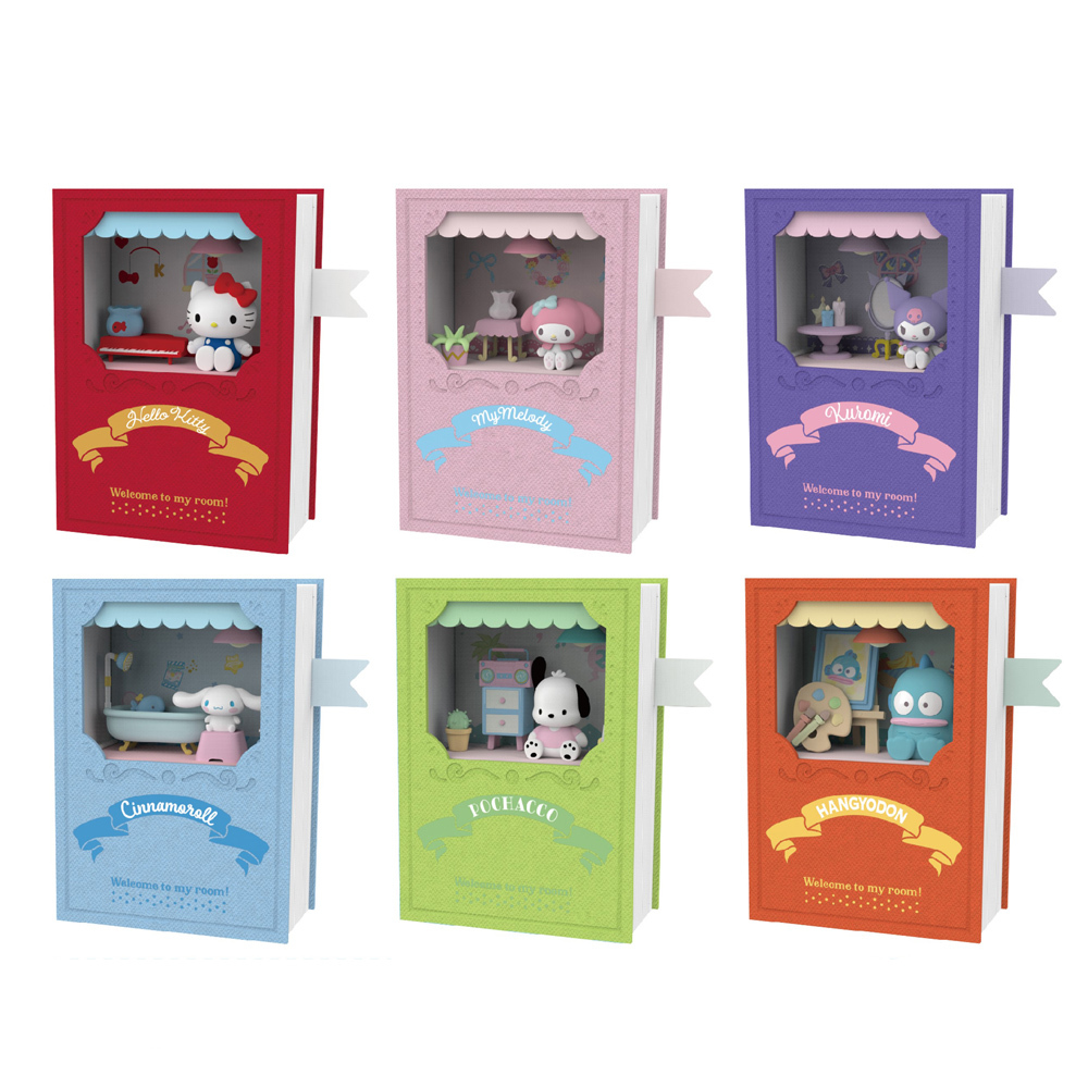 Sanrio 三麗鷗-音樂魔法書系列 音樂盒 隨機一盒