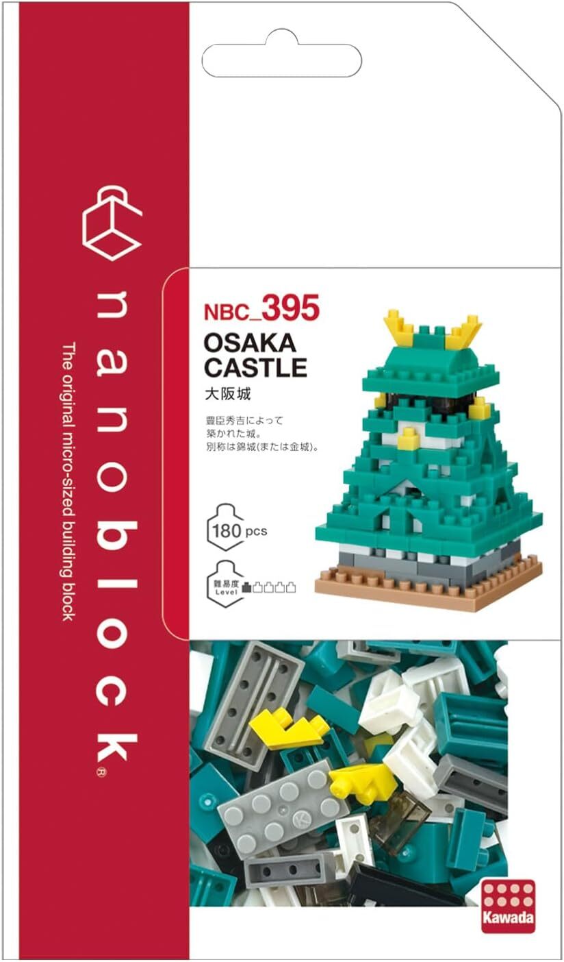 Nanoblock 迷你積木 NBC_395 大阪城
