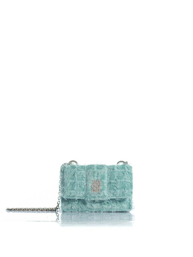 1KO0526-125 [KOORELOO] The Lucerne Mini Small Light Green Fuzzy Tweed  #23202.8001.891 (EU)