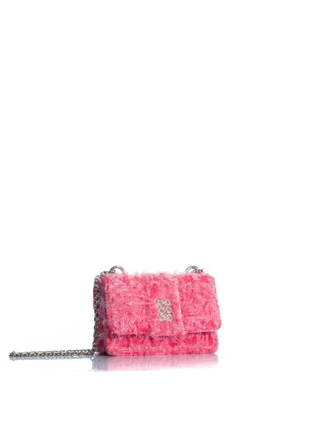 1KO0526-126 [KOORELOO] The Lucerne Mini Small Pink Fuzzy Tweed  #23202.8001.5200 (EU)