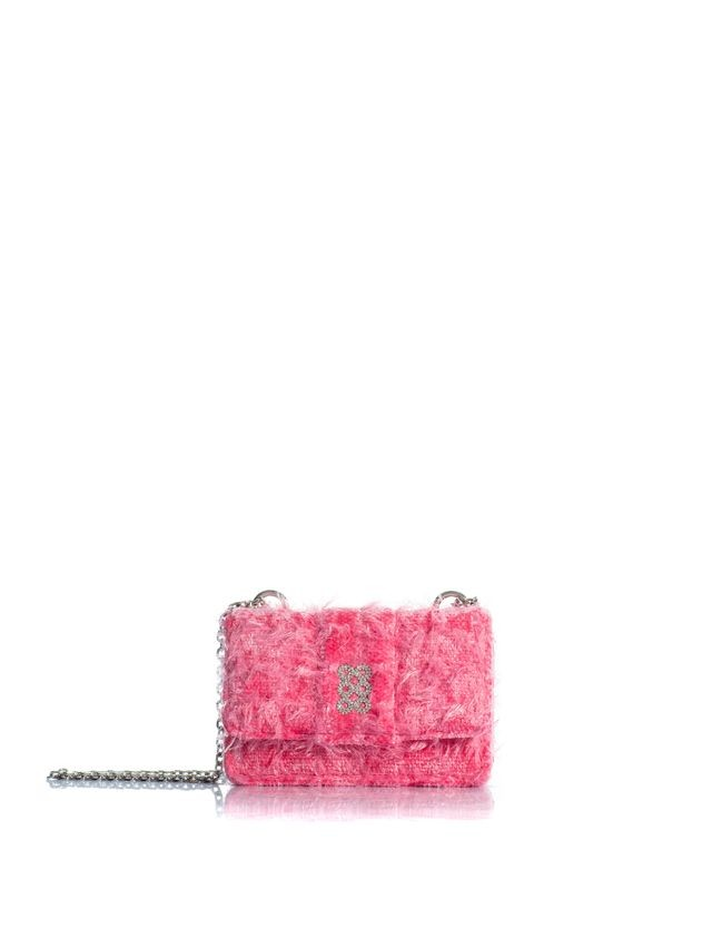1KO0526-126 [KOORELOO] The Lucerne Mini Small Pink Fuzzy Tweed  #23202.8001.5200 (EU)