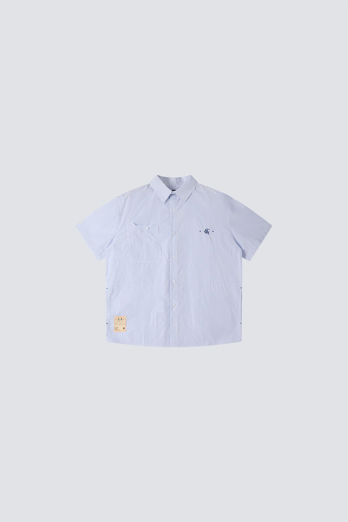 TBI Strip Daily Shirt｜Blue Stripe｜Hong Kong Original Design