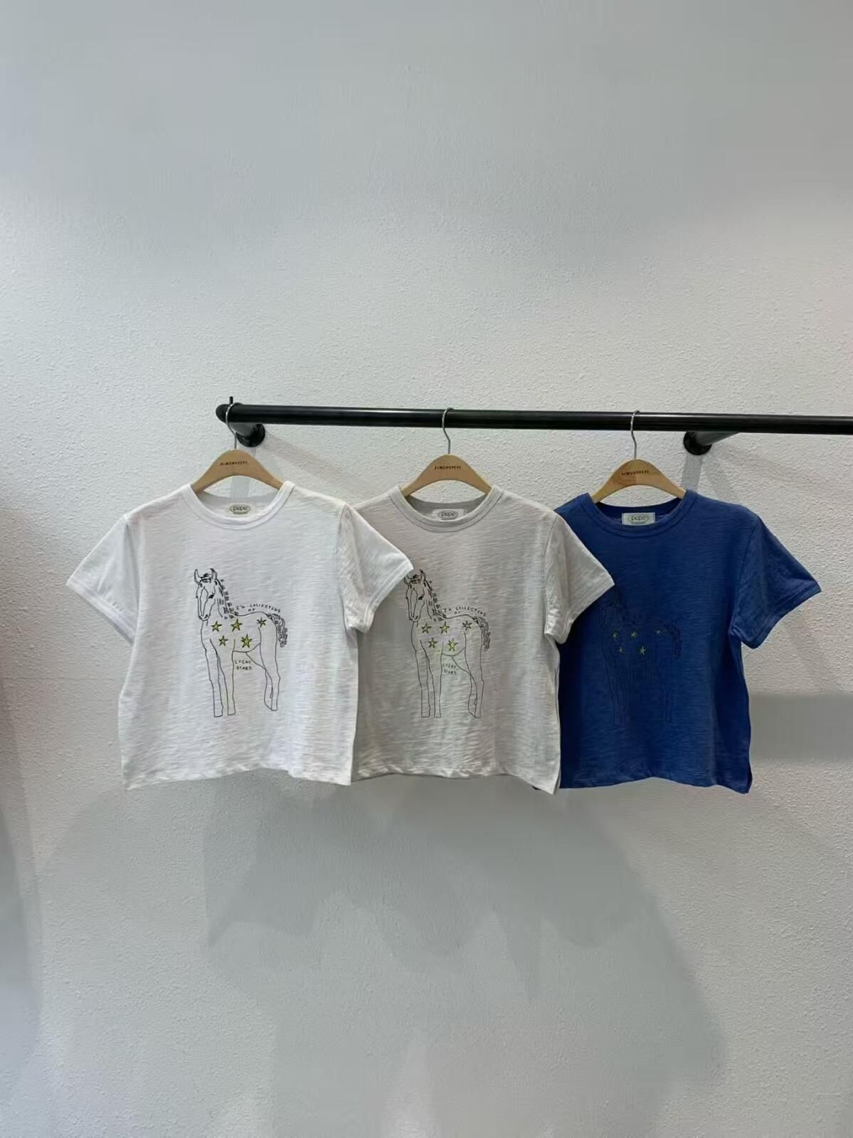 AP6208 星星小馬短版Tee