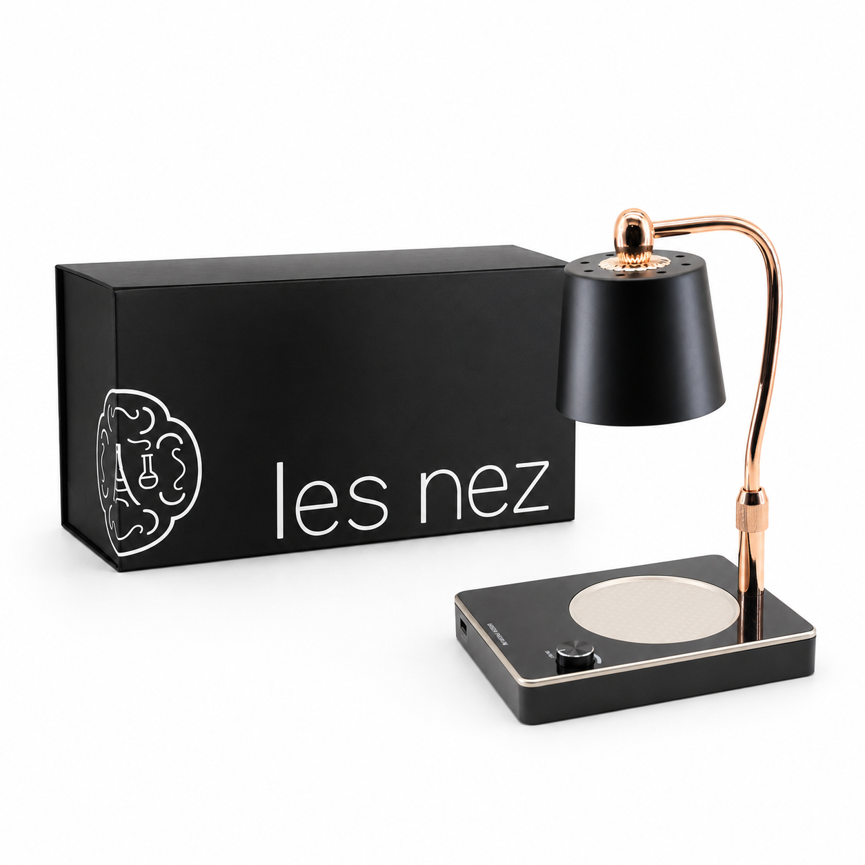 les nez 北歐風格 霧黑金 香氛融蠟燈