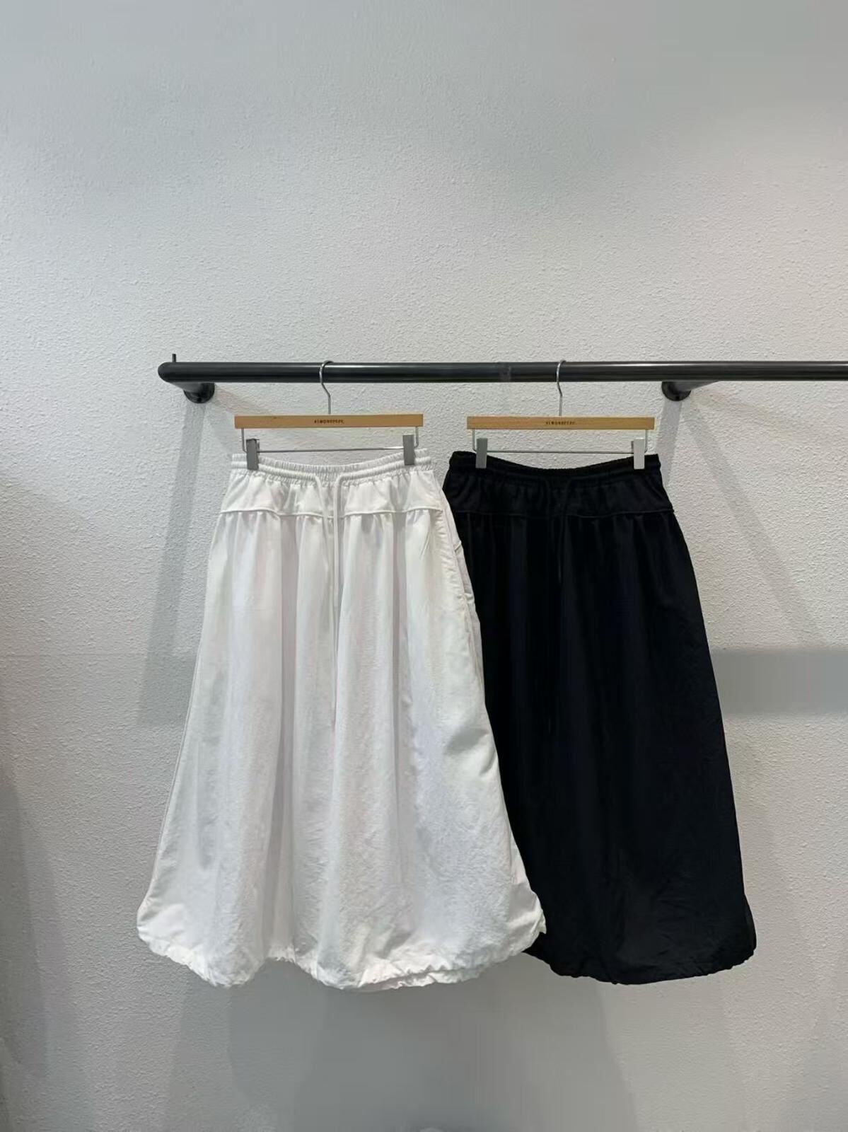 AP6222 扯布料泡泡長裙