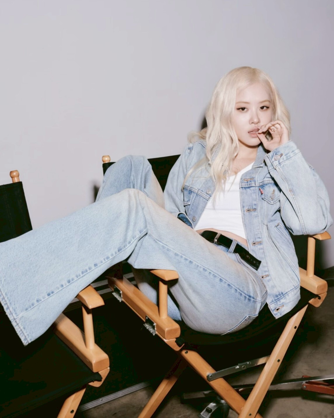 ROSÉ朴彩英同款 Levi's LOOSE BOOT 低腰 寬鬆靴型褲 油漬 水洗 微喇叭 牛仔褲