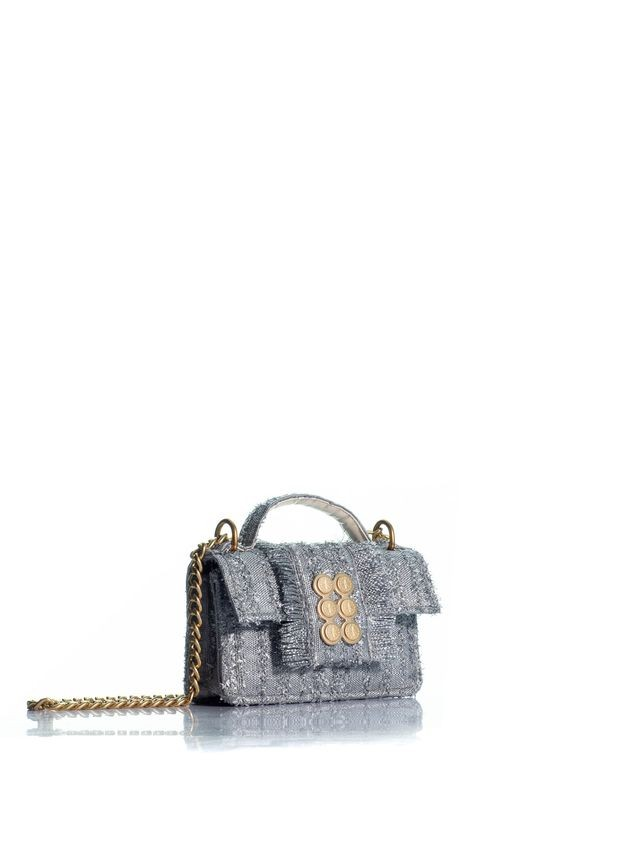 1KO0526-169 [KOORELOO] The Basset Petite Small Silver Straw #23202.1002.1190 (EU)