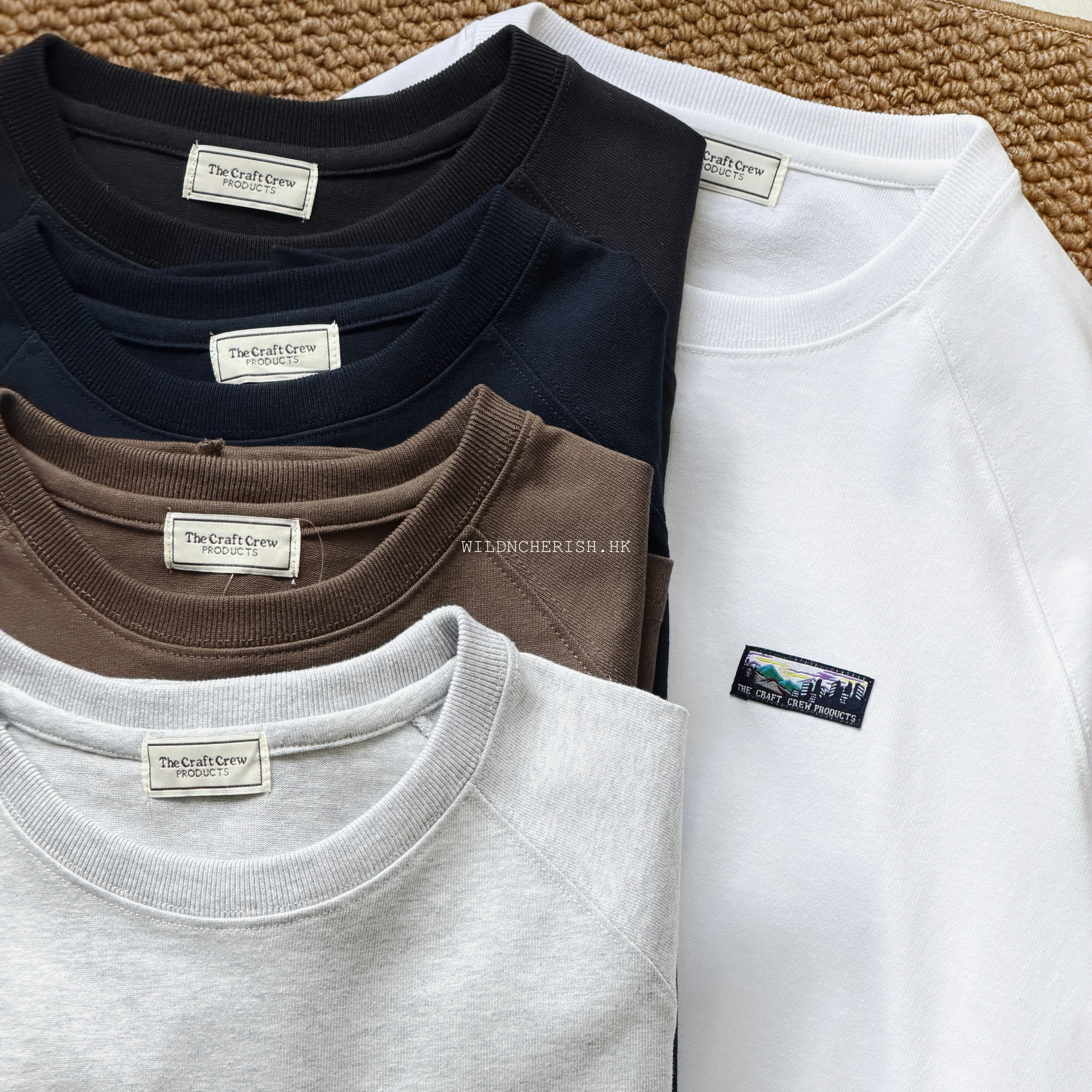 現貨 | The Craft Crew Product Heavyweight Functional Raglan T-Shirt 五色