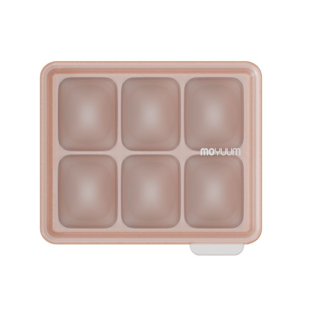 【MOYUUM】Premium Silicone Baby Cube 6 (Terracotta)