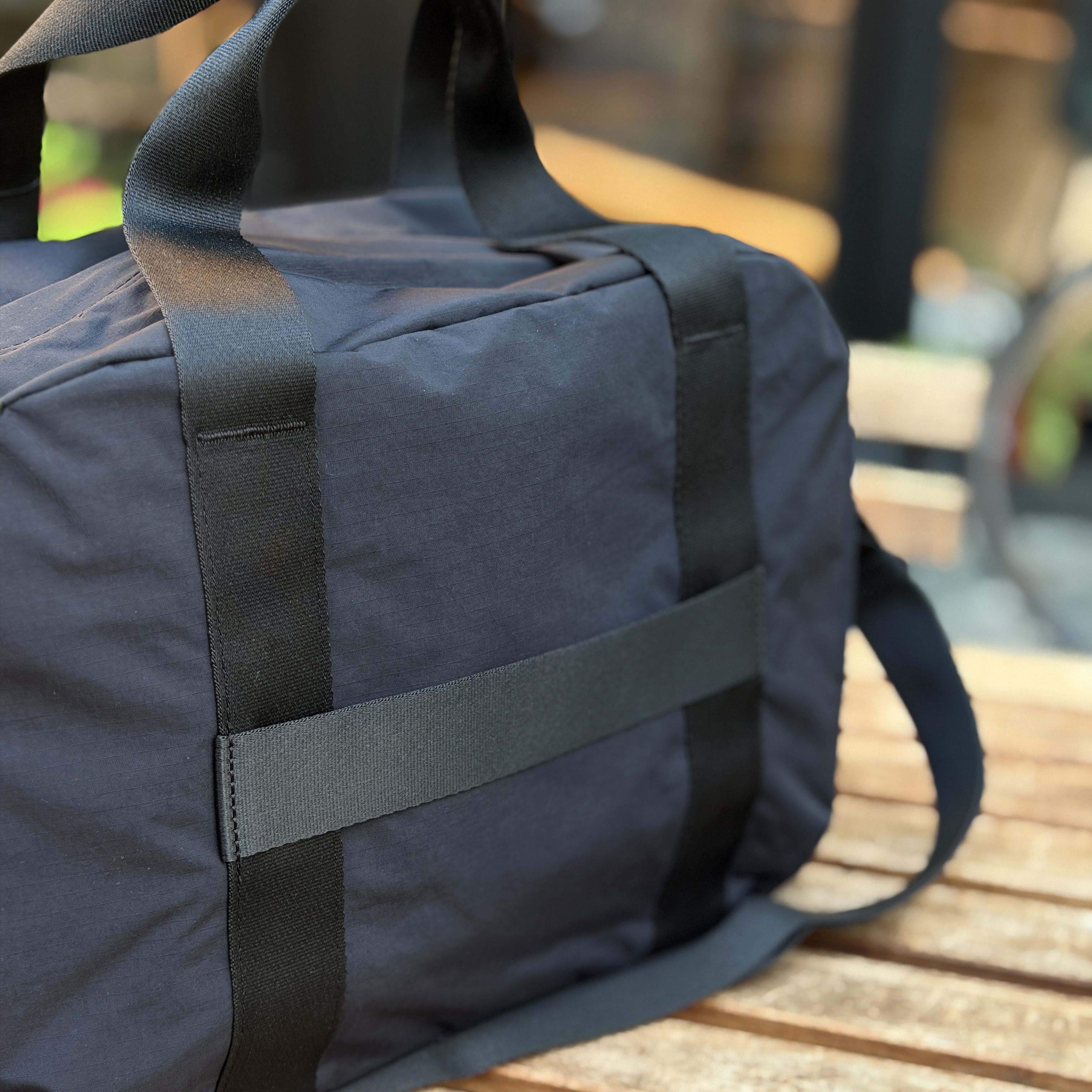 【現貨】The North Face HERITAGE CARGO M_LIGHT 北臉 輕量 box布標 尼龍行李袋 附側背背帶 NN2PS05