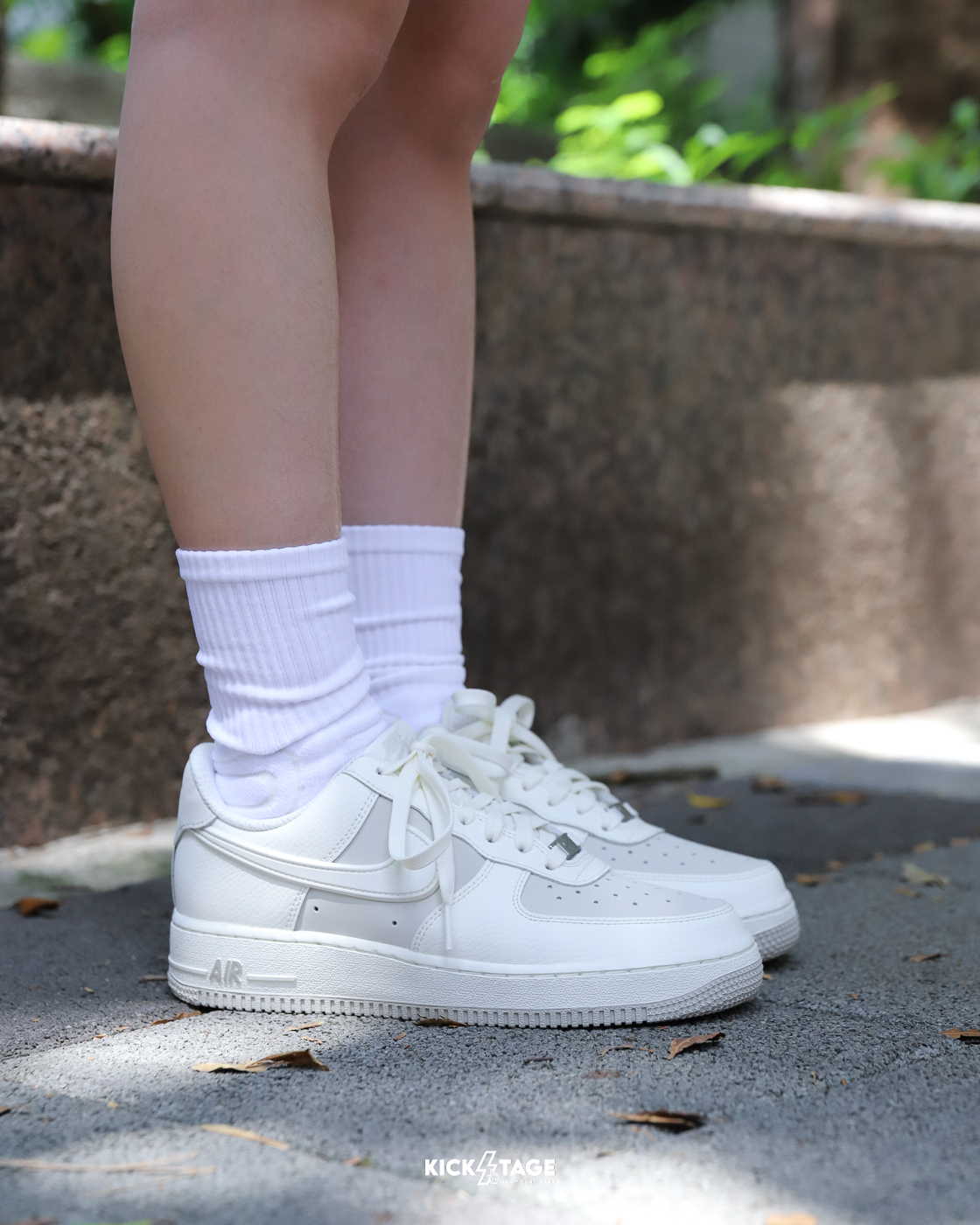 [特價售出無退換] 男女鞋 NIKE AIR FORCE 1 '07 LV8 'Sail Light Bone' 骨白 拼接 荔枝皮 立體勾 經典 休閒鞋【IR1475-133】AF1 WAF1