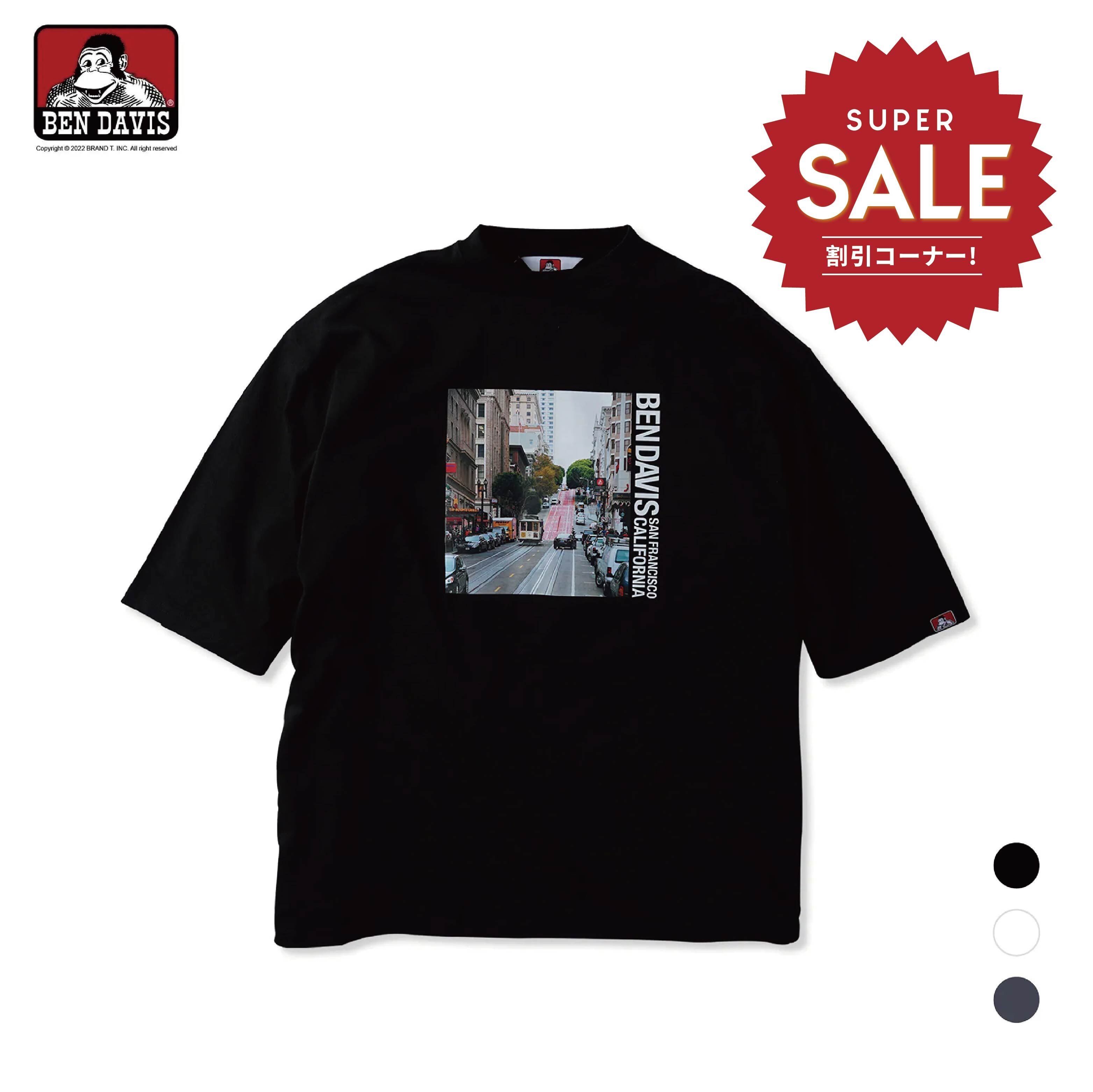 【 BEN DAVIS | 街道照片短TEE - 3色 】