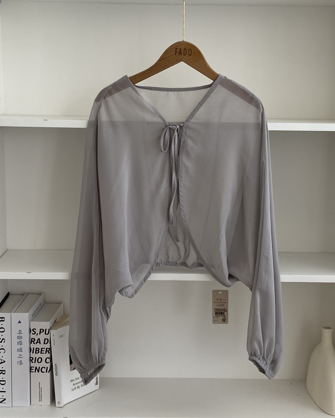 法朵Fado shop｜鹽系薄透罩衫 832B010 四色