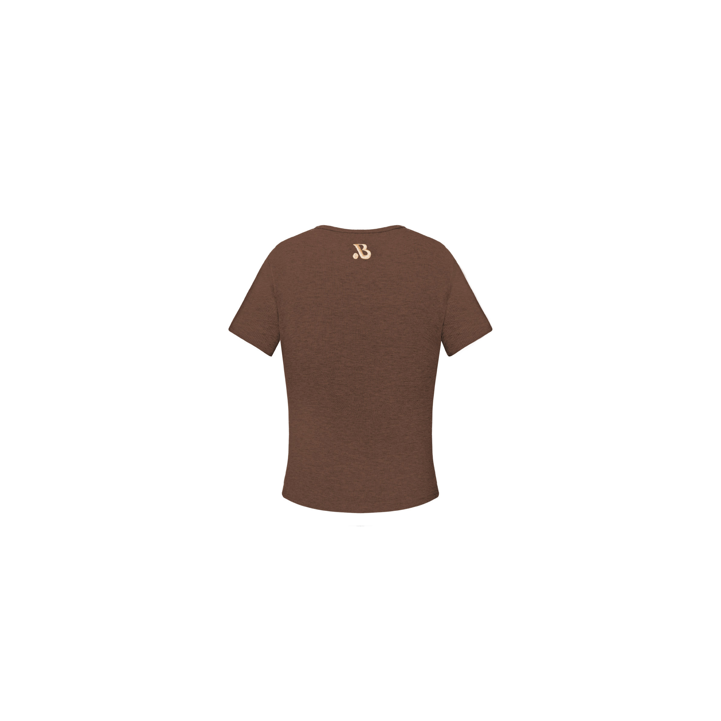 穿上秒瘦 5KG 短 TEE - 摩卡